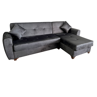 Linda Üçlü Köşe Koltuk Antrasit JAG 51