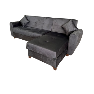 Linda Üçlü Köşe Koltuk Antrasit JAG 51