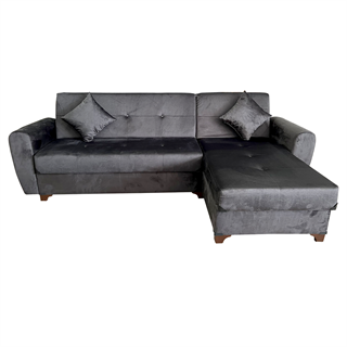 Linda Üçlü Köşe Koltuk Antrasit JAG 51