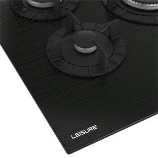 POLC 760 WS Leisure Ankastre 5 Göz Gaz Siyah Cam Ocak