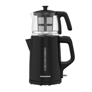 TM 1520 S Grundig Siyah Cam Demlikli Çay Makinesi