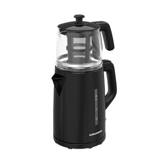 TM 1520 S Grundig Siyah Cam Demlikli Çay Makinesi