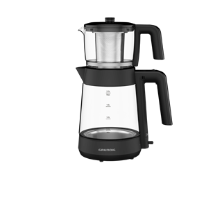 TM 4587 G Grundig XXL Cam Demlikli Siyah / Antrasit Çay Makinesi