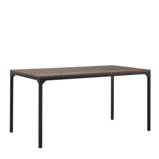 Astor Metal Ayaklı Ahşap Tablalı Yemek Masası