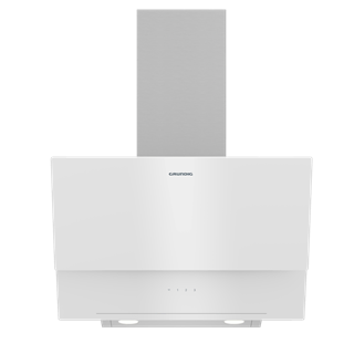 GDSP 2451 W Grundig Beyaz İki Katlı Y Tipi Cam Davlumbaz