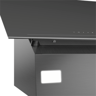 GDSP 2474 ZG Grundig Zara Grey Y Tipi Cam Davlumbaz