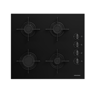 GIGL 400B Grundig Ankastre 60cm Siyah Cam Ocak