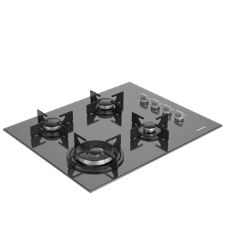 GIGL 622410 GR Grundig Ankastre 65cm Zara Grey Cam Ocak