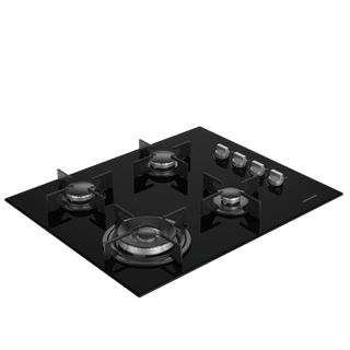 GIGL 622410 Grundig Ankastre 65cm Siyah Cam Ocak