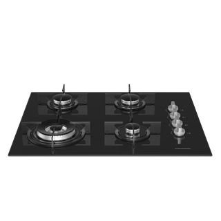 GIGL 622410 Grundig Ankastre 65cm Siyah Cam Ocak