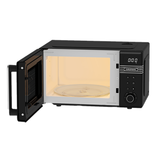 GMF 2120 BCL Grundig Retro Siyah Set Üstü Mikrodalga Fırın