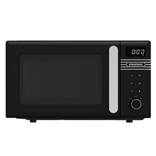 GMF 2120 BCL Grundig Retro Siyah Set Üstü Mikrodalga Fırın