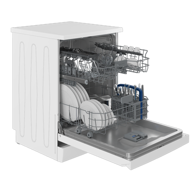 GPDF 6732 Grundig 6 Program Beyaz Bulaşık Makinesi