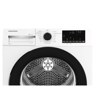 GPDH 10854 Grundig 10 Kg Isı Pompalı Beyaz Kurutma Makinesi