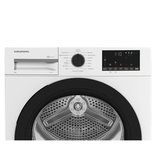 GPDH 9635 Grundig 9 Kg Isı Pompalı Beyaz Kurutma Makinesi