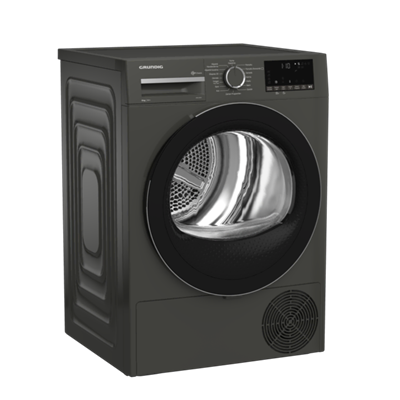 GPDH 9644 Grundig 9 Kg Isı Pompalı Manhattan Gray Kurutma Makinesi