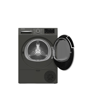 GPDH 9645 Grundig 9 Kg Isı Pompalı Manhattan Gray Kurutma Makinesi