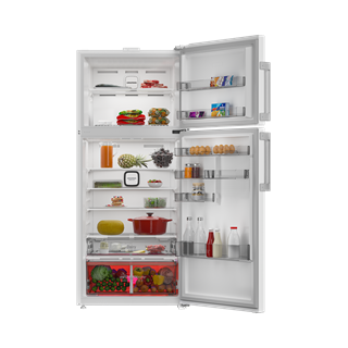 GPRND 557 Grundig VitamineZone Net 557Lt. AeroFresh Beyaz Buzdolabı