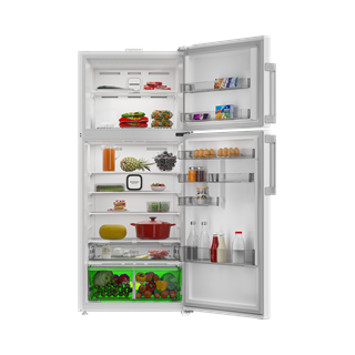 GPRND 557 Grundig VitamineZone Net 557Lt. AeroFresh Beyaz Buzdolabı
