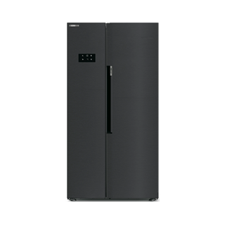 GSN 30110 FXBR Grundig 558Lt A++ Manhattan Gray Side by Side Buzdolabı