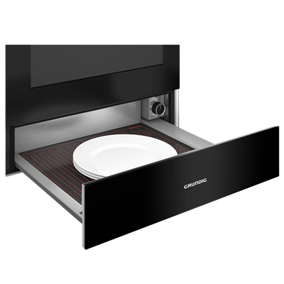 GWS 2152 B Grundig Sıcak Tutma Çekmecesi Siyah