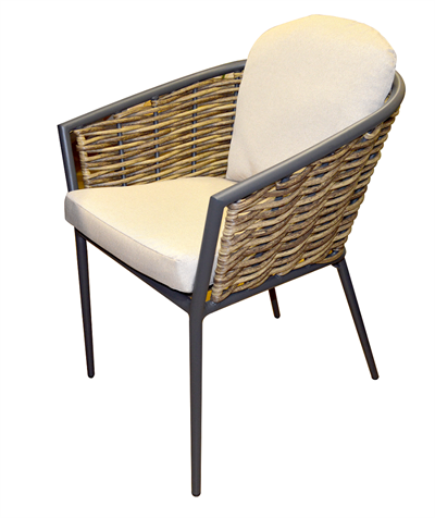 Havanna Dörtlü Dinning Alüminyum + Örgülü Set