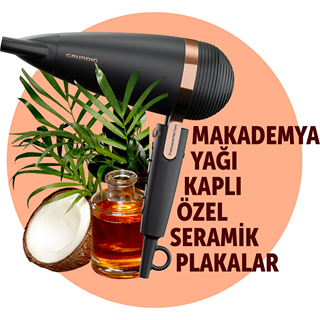 HD 8080 Grundig NaturaShine Saç Kurutma Makinesi