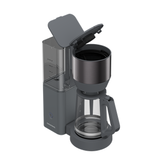 KM 7340 Grundig Dark Inox Filtre Kahve Makinesi