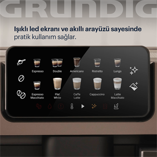 KVA 7230 Grundig Delisia Tam Otomatik Espresso Kahve Makinesi