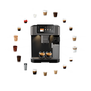KVA 8230 Grundig Delisia Tam Otomatik HomeWhiz WIFI Kahve Makinesi