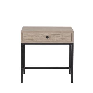 Lara Çekmeceli Dikdörtgen Köşe Sehpa 55x40x55cm