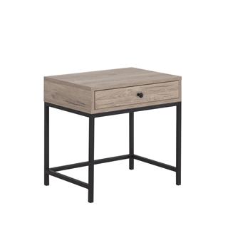 Lara Çekmeceli Dikdörtgen Köşe Sehpa 55x40x55cm