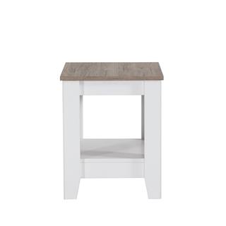 Montana Raflı Kare Köşe Sehpa 45x45x55cm