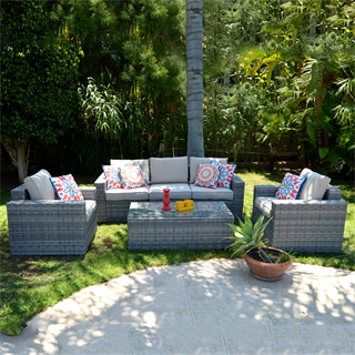 Monte Carlo Lounge Set (1+1+3+S)