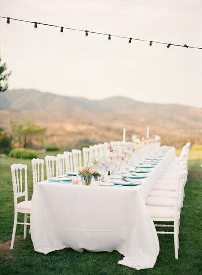 Napolyon Düğün Sandalyesi Beyaz