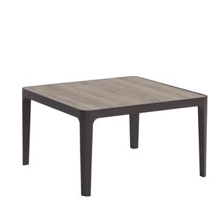 Nichole Ahşap Ayaklı Orta Sehpa 75x75x43cm