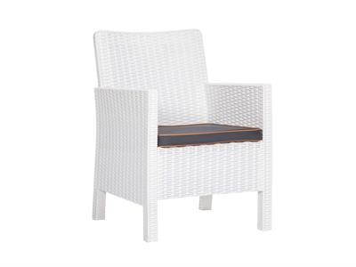 Nova İkili Beyaz Set, Minderli, 2+1+1+S