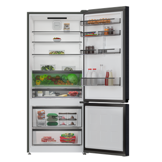 PBZL 9778 BI Leisure Black Inox AeroActive Net 551Lt. Buzdolabı