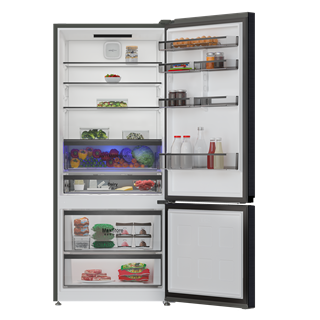 PBZL 9778 BI Leisure Black Inox AeroActive Net 551Lt. Buzdolabı