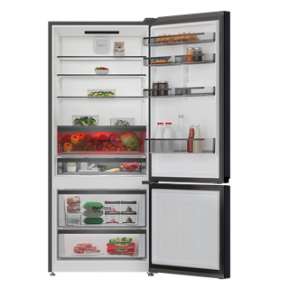 PBZL 9778 BI Leisure Black Inox AeroActive Net 551Lt. Buzdolabı