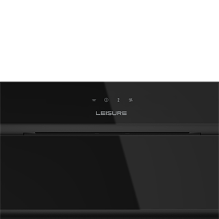 PDLG 91 S Leisure Siyah 85.5cm Gömme Aspiratör