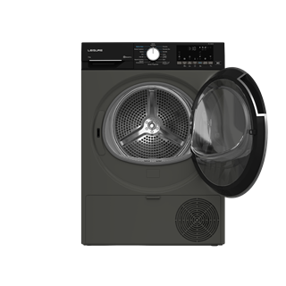 PKL 1009 MG Leisure 10 Kg Isı Pompalı Manhattan Gray Kurutma Makinesi
