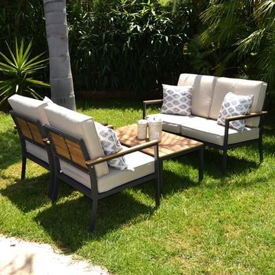 Provence İkili Lounge Alüminyum Set