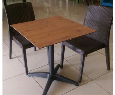 Siena Starlux Rattan Kolsuz Sandalye Kahve