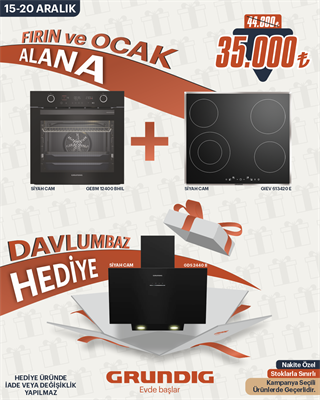 Siyah Cam Set 2 (Davlumbaz Hediye)