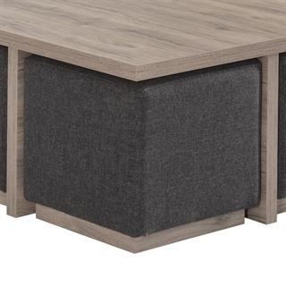 Solid Döşemeli Puf 40x40x43cm