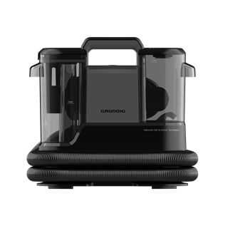 SVC 1585 Grundig Vakumlu Halı & Koltuk Temizleyici (Ayakkabı ve Cam/Fayans Temizleme Aparatlı) Siyah