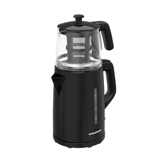 TM 1520 S Grundig Siyah Cam Demlikli Çay Makinesi