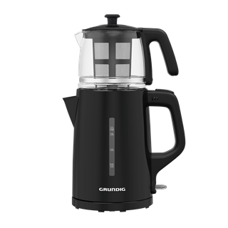 TM 1520 S Grundig Siyah Cam Demlikli Çay Makinesi