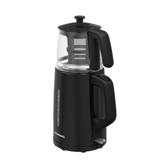 TM 1520 S Grundig Siyah Cam Demlikli Çay Makinesi